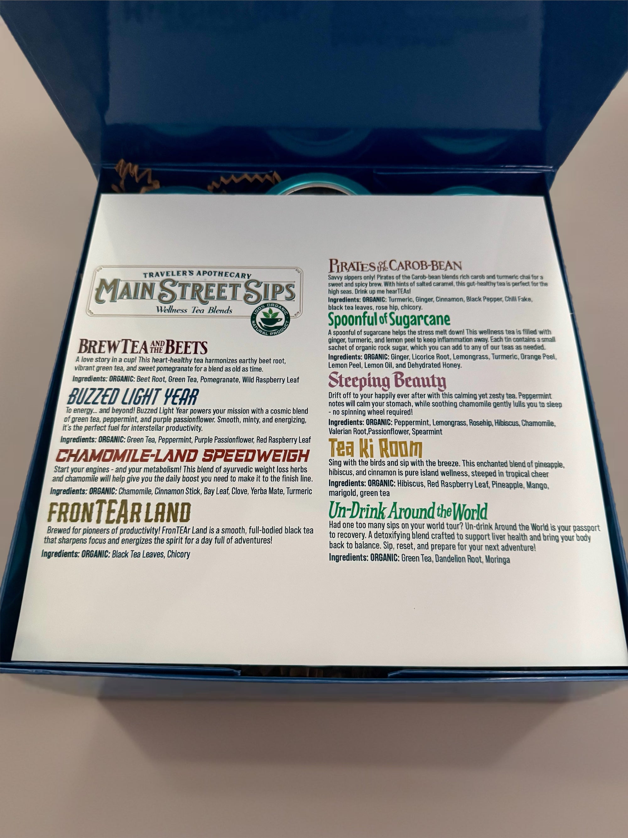 MainStreet Sips Tea Sampler