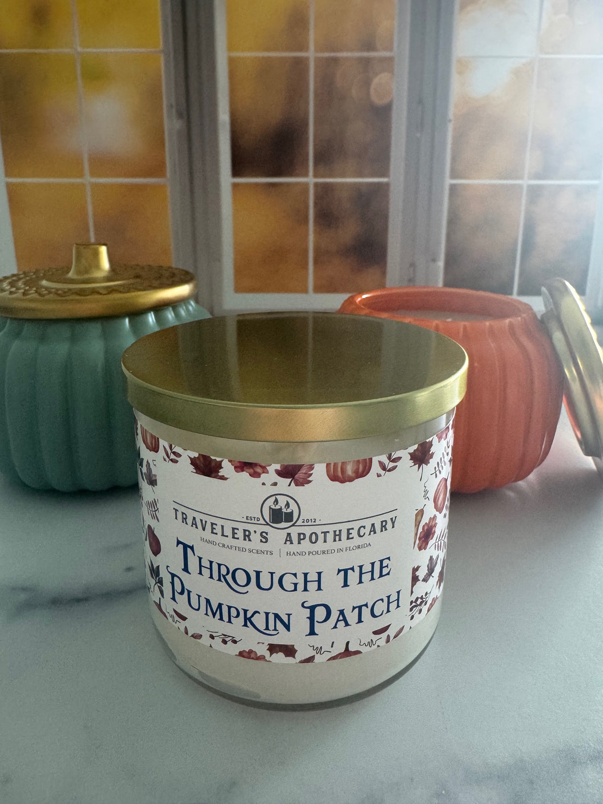 Orange Pumpkin Candle (26oz)